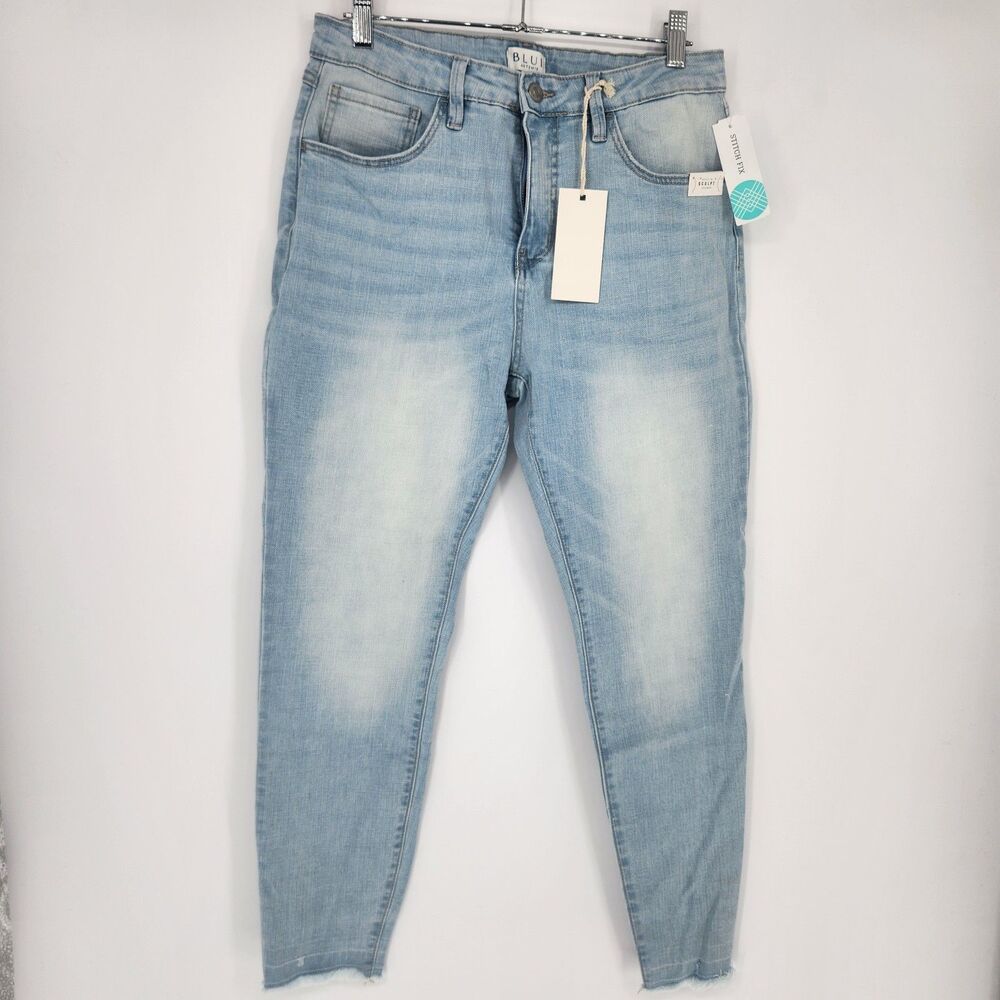 Blue By Artemis indigo Size 10 High Rise Skinny Jeans NWT - Picture 1 of 8